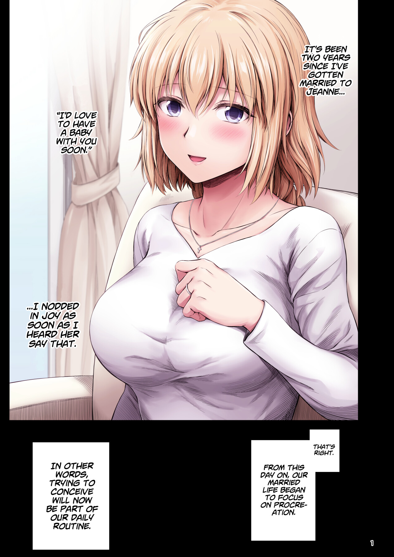 Hentai Manga Comic-How to Give Jeanne Children-Read-2